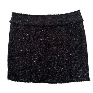 SALE Michael Kors black sequined skirt Sz 14